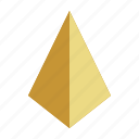 geometric, triangle, pyramid, peak, arrow