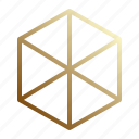 geometric, triangle, star, hexagram, shield