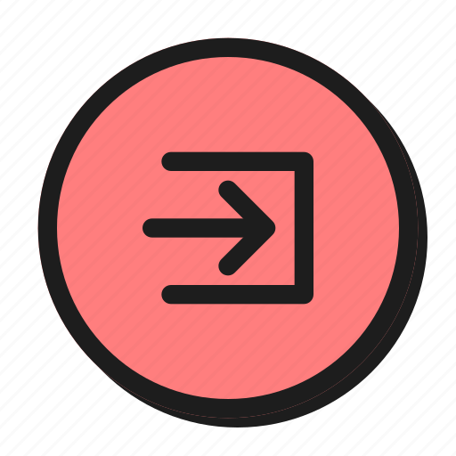 Exit, logout, back icon - Download on Iconfinder