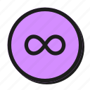 infinity, infinite, loop
