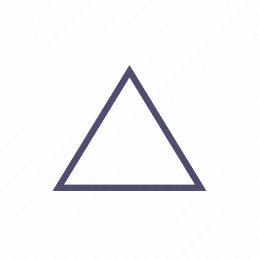 Cone, figure, geometry, pyramid, triangle icon - Download on Iconfinder