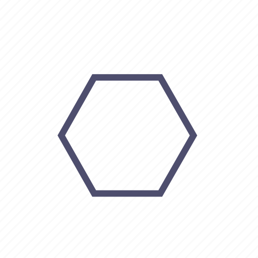 Figure, geometry, hexagon, polygon icon - Download on Iconfinder
