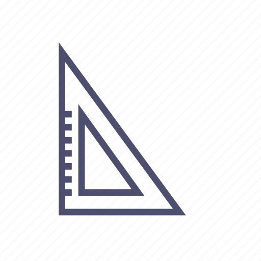 Angle, figure, geometry, ruler, triangle icon - Download on Iconfinder