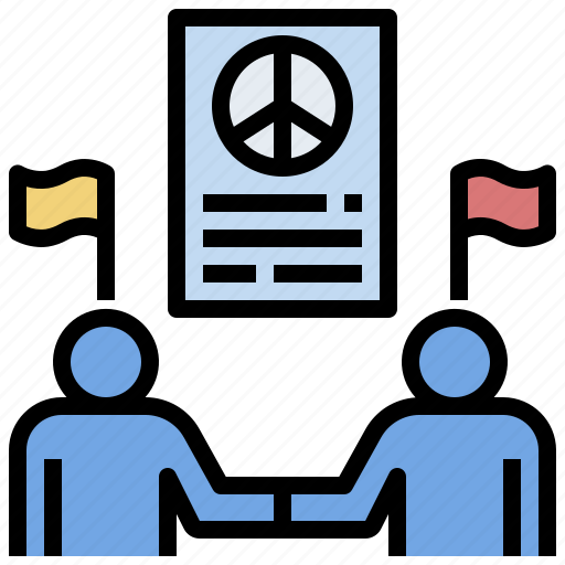 Treaty, peace, partner, harmonious, armistice icon - Download on Iconfinder