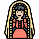 georgian, woman, national, nationality, costume