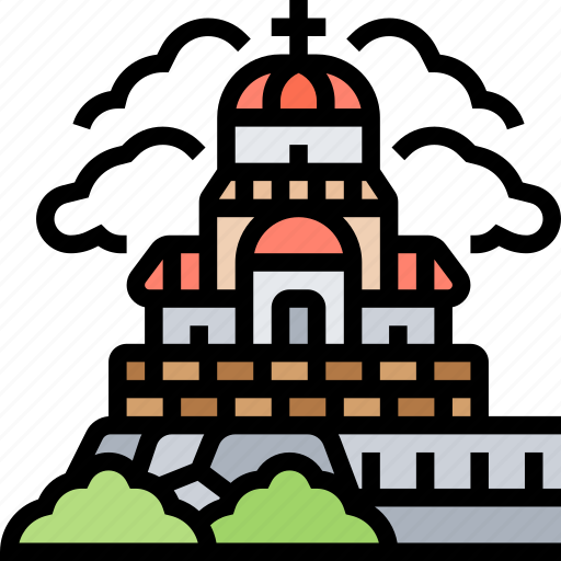 Mtskheta, monastery, church, ancient, georgia icon - Download on Iconfinder