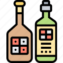 wine, bottle, georgian, alcohol, beverage