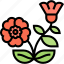 cherokee, rose, flower, garden, nature 