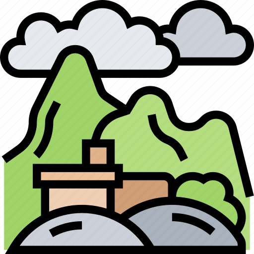 Mountain, alpine, hill, landscape, nature icon - Download on Iconfinder