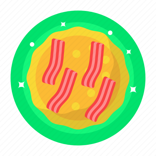 German, food, bacon, pancakes, breakfast, eggs icon - Download on Iconfinder