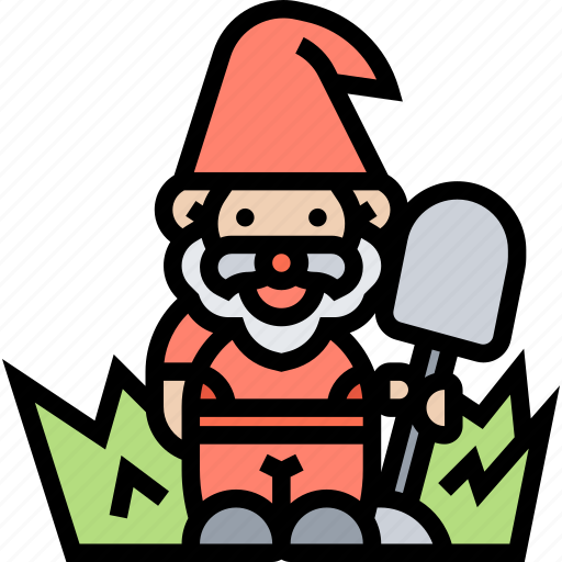 Gnome, dwarf, garden, fairytale, fantasy icon - Download on Iconfinder