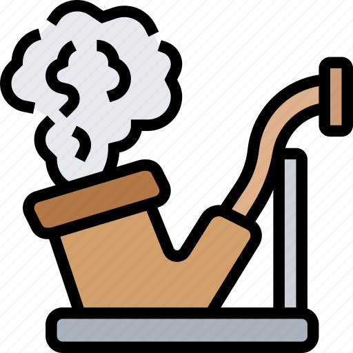 Smoking, pipe, tobacco, vintage, nicotine icon - Download on Iconfinder