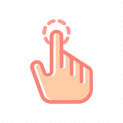 Click, finger, gesture, hand, pad, touch, touchscreen icon - Download on Iconfinder