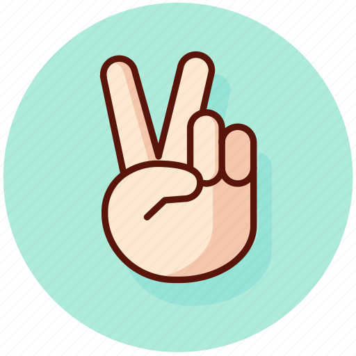 Gesture, peace, sign icon - Download on Iconfinder
