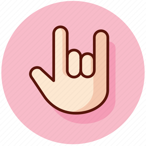 Gesture, rock, and, metal, roll icon - Download on Iconfinder