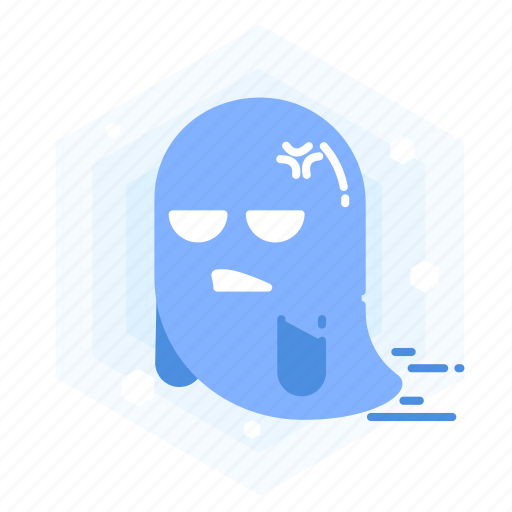 Halloween, emoji, emoticon, annoying, ghost icon - Download on Iconfinder