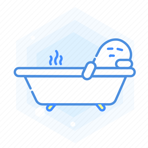 Emoticon, ghost, bath, emoji, halloween icon - Download on Iconfinder
