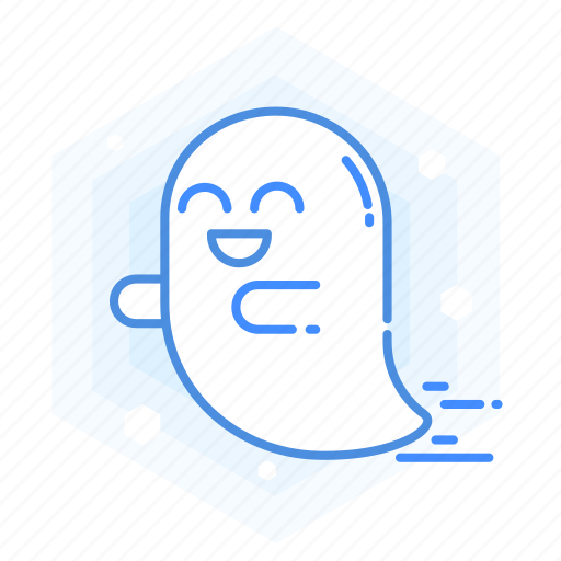 Emoticon, happy, ghost, emoji, halloween icon - Download on Iconfinder