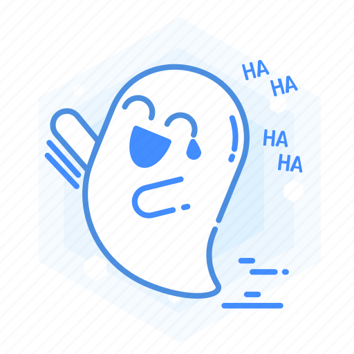 Emoticon, laugh, ghost, emoji, halloween icon - Download on Iconfinder