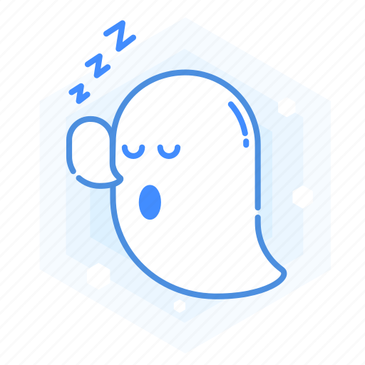 Emoticon, ghost, sleep, emoji, halloween icon - Download on Iconfinder