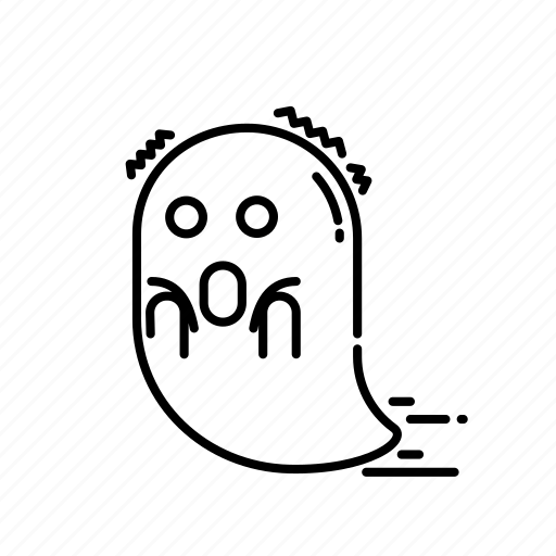 Ghost, emoticon, afraid, halloween, emoji icon - Download on Iconfinder
