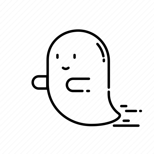 Ghost, emoticon, halloween, emoji icon - Download on Iconfinder