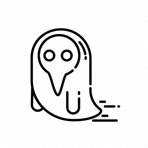 Ghost, mask, scary, halloween, emoji icon - Download on Iconfinder