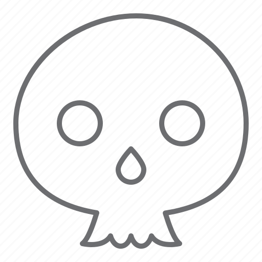 Skeleton, skull, death, halloween, scary, horror, spooky icon - Download on Iconfinder