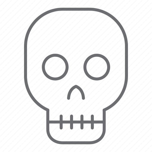Skeleton, skull, halloween, scary, spooky, horror, death icon - Download on Iconfinder