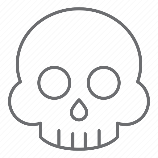 Skeleton, skull, halloween, scary, horror, spooky, monster icon - Download on Iconfinder