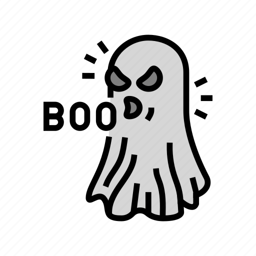 Boo, ghost, halloween, spooky, scary, cute icon - Download on Iconfinder
