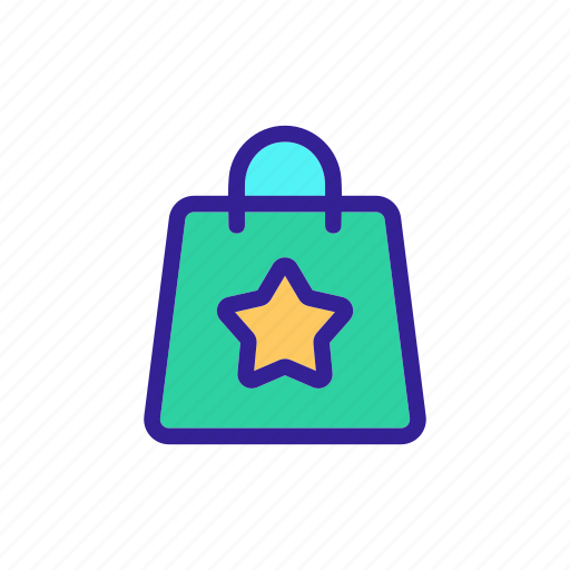 Buy, contour, gift, pack, web icon - Download on Iconfinder