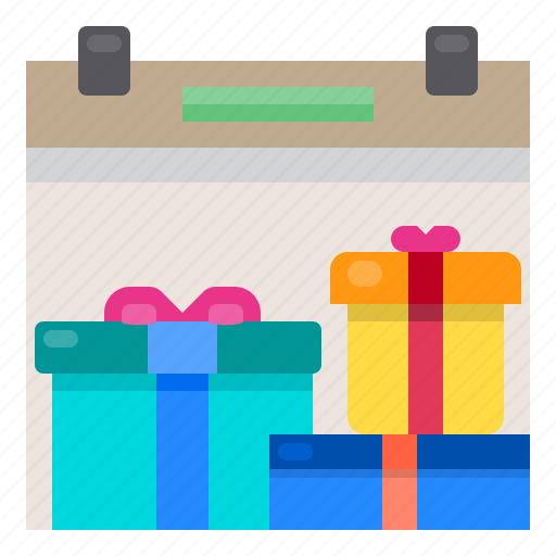 Box, calander, celebration, gift, party icon - Download on Iconfinder