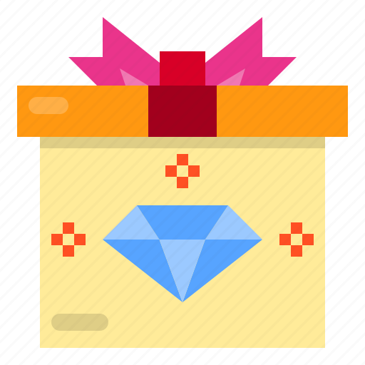 Celebration, diamond, gift, surprise icon - Download on Iconfinder