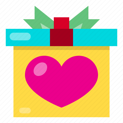 Box, celebration, gift, heart, surprise icon - Download on Iconfinder