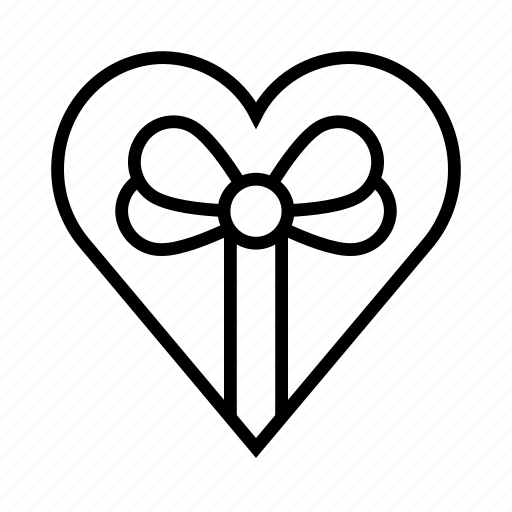 Gift, present, box, giftbox, heart, valentine icon - Download on Iconfinder