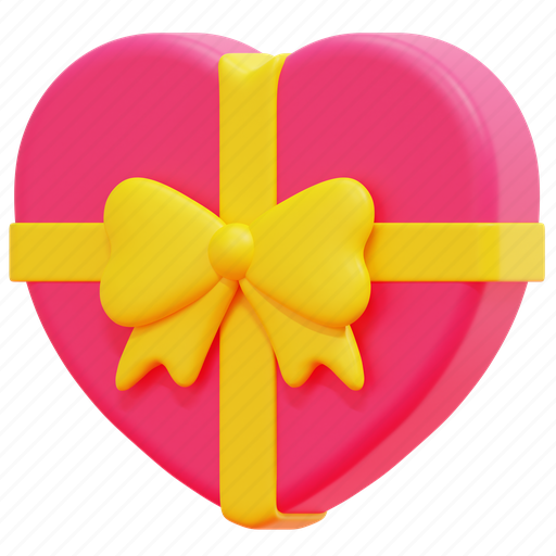 Chocolate, box, gift, heart, love, party, birthday icon - Download on Iconfinder