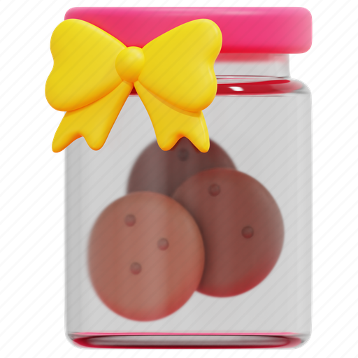 Cookies, cookie, jar, dessert, bakery, sweet, gift icon - Download on Iconfinder