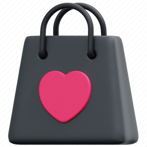Shopping, bag, heart, gift, surprise, party, birthday icon - Download on Iconfinder