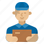 courier, delivery, deliveryman, mailman, occupation, postman, shipping 