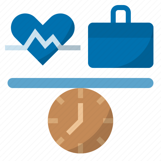 Balance, health, life, stability, time, work life balance icon - Download on Iconfinder