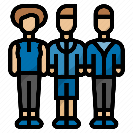 Friends, people, young, new generation people, smart people icon - Download on Iconfinder