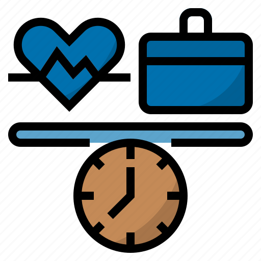 Balance, health, life, stability, time, work life balance icon - Download on Iconfinder