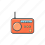 radio, vintage radio 