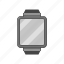 gadget, smart device, smart watch, watch icon, wrist watch 