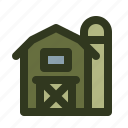 farmhouse, barn, farm, warehouse