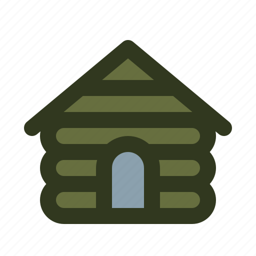 Log cabin, cabin, hut, shack icon - Download on Iconfinder