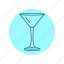 martini, glass 