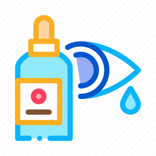 Disease, drops, eye, glaucoma, ophthalmology, symptoms, treatment icon - Download on Iconfinder