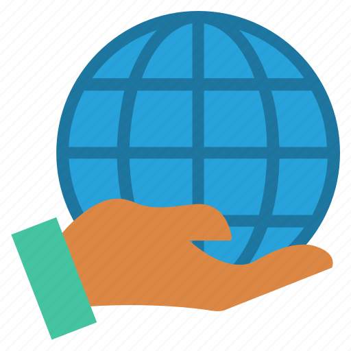Control, earth, global business, globe, hand, holding, world icon - Download on Iconfinder